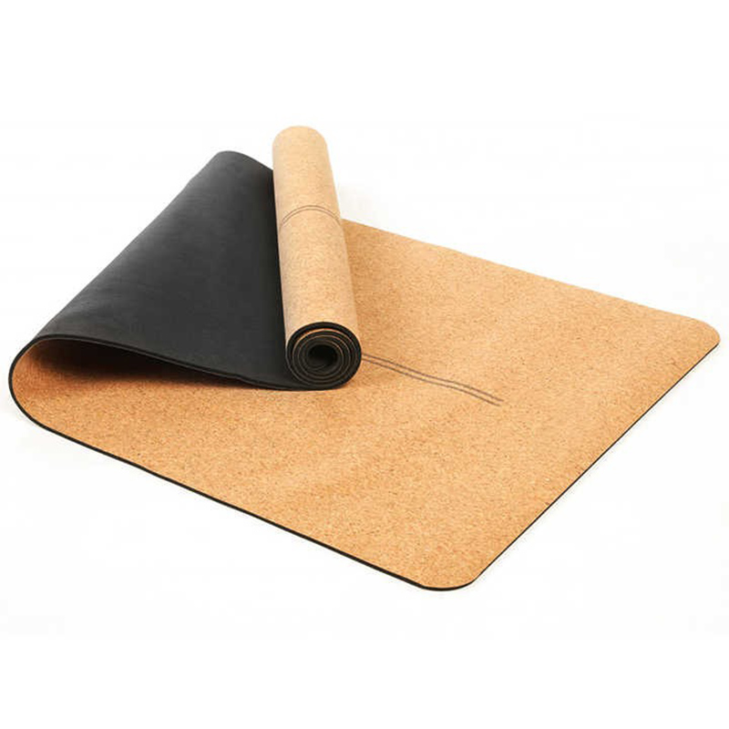 Cork Yoga Mat - Eco friendly Natural Rubber Base Mat