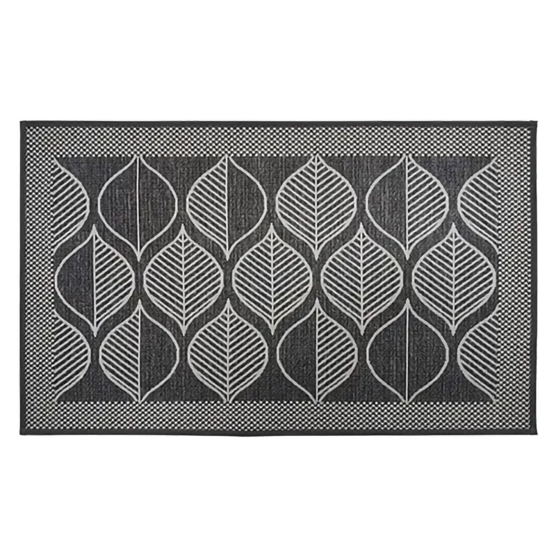 Washable Indoor Door Mat Jacquard Woven Rug For Front Door