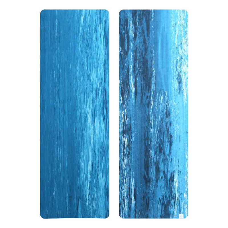 Sandwich Design Natural Rubber Yoga Mat - Marble Non Slip Mat