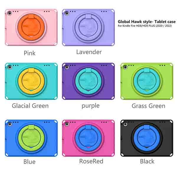 rotatable stand Amazon HD8 Case (1)