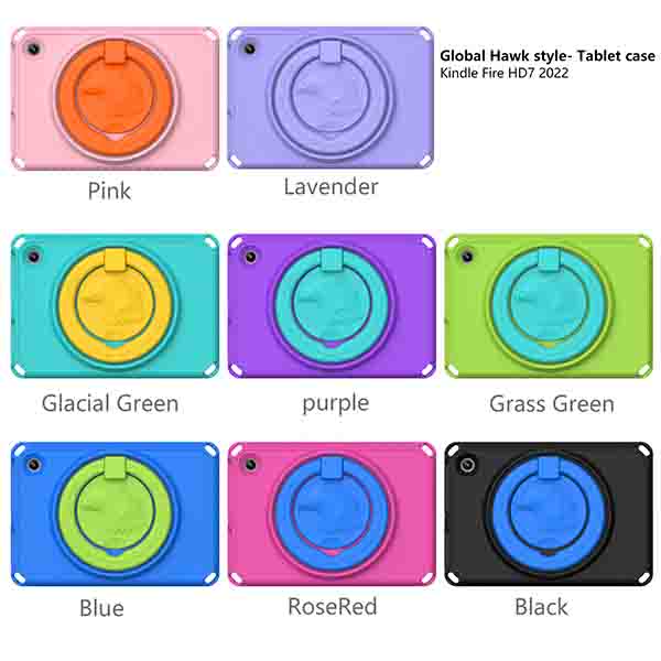 Universal Eagle--Amazon Kindle Fire HD7(2022) Tablet Case COLOR