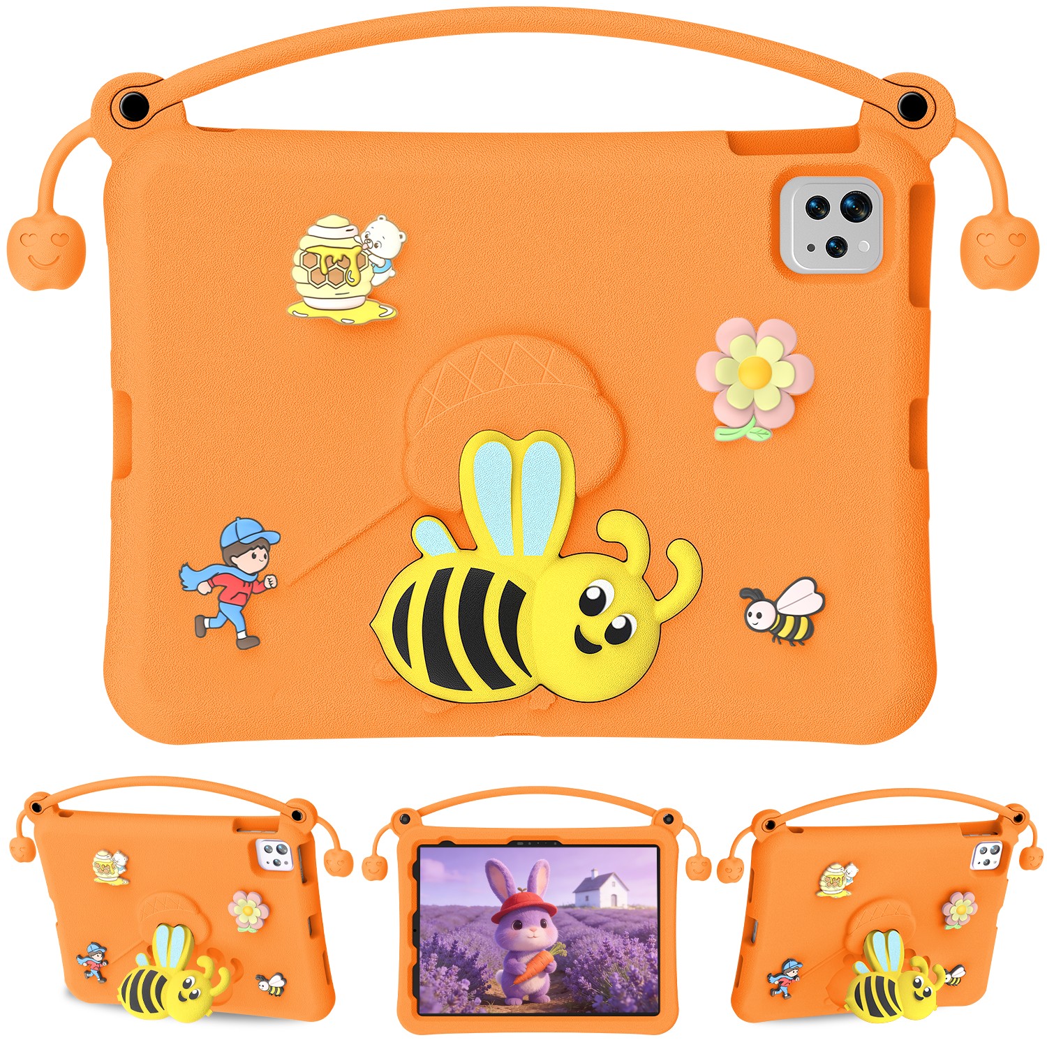 Case For Ipad Pro 11 Inch orange-(2)