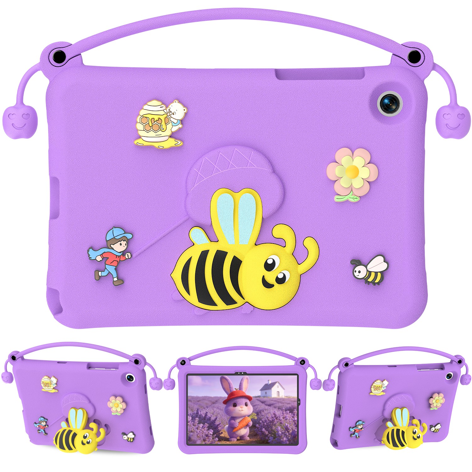 case for samsung galaxy a9 tablet purple-(2)
