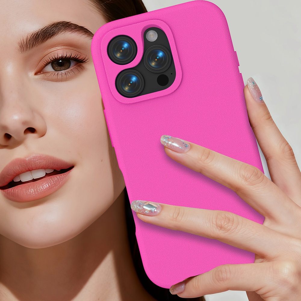 Screen Guardian Phone Case  rose red (6)