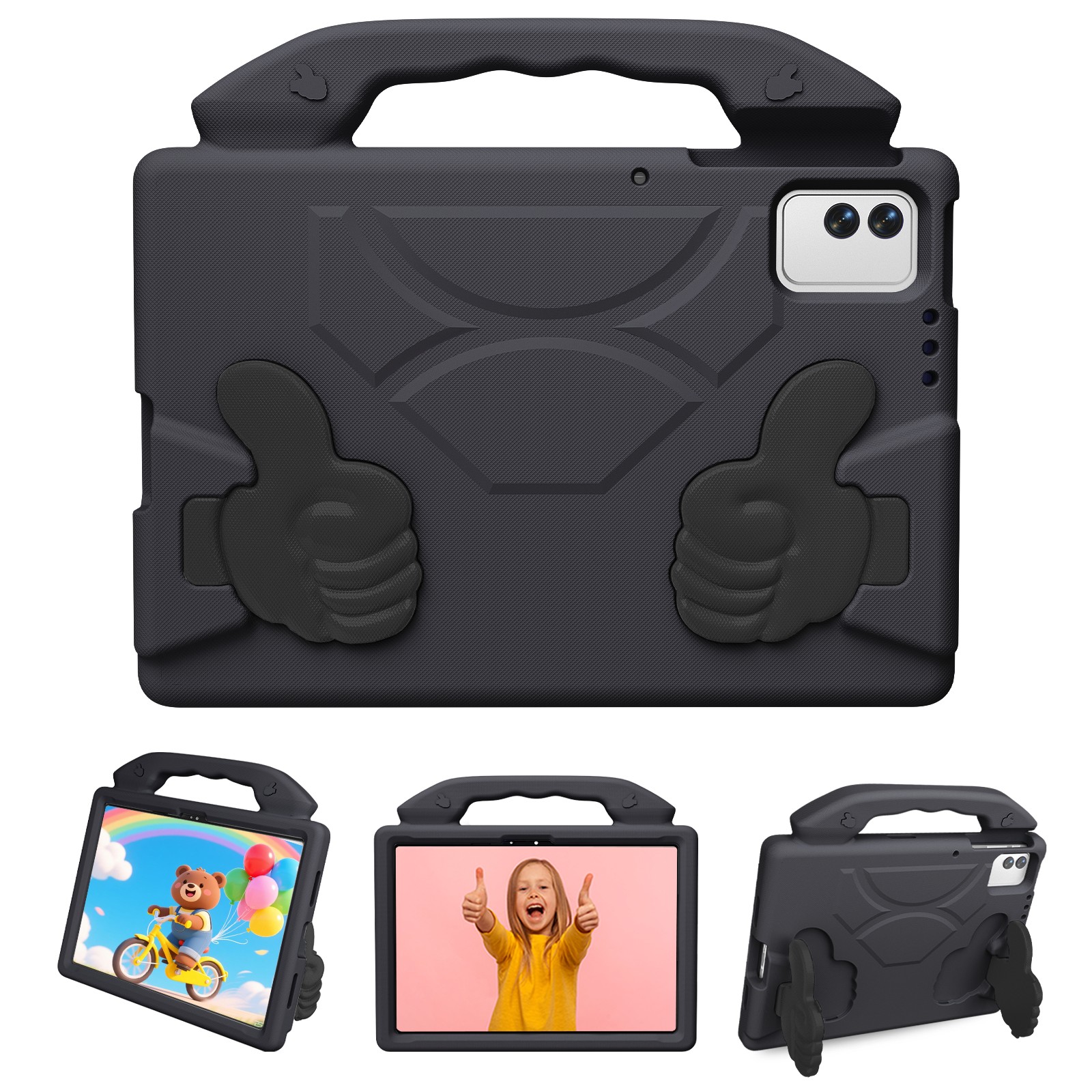 Black-Kids Case for Honor X8A 11-Inch case