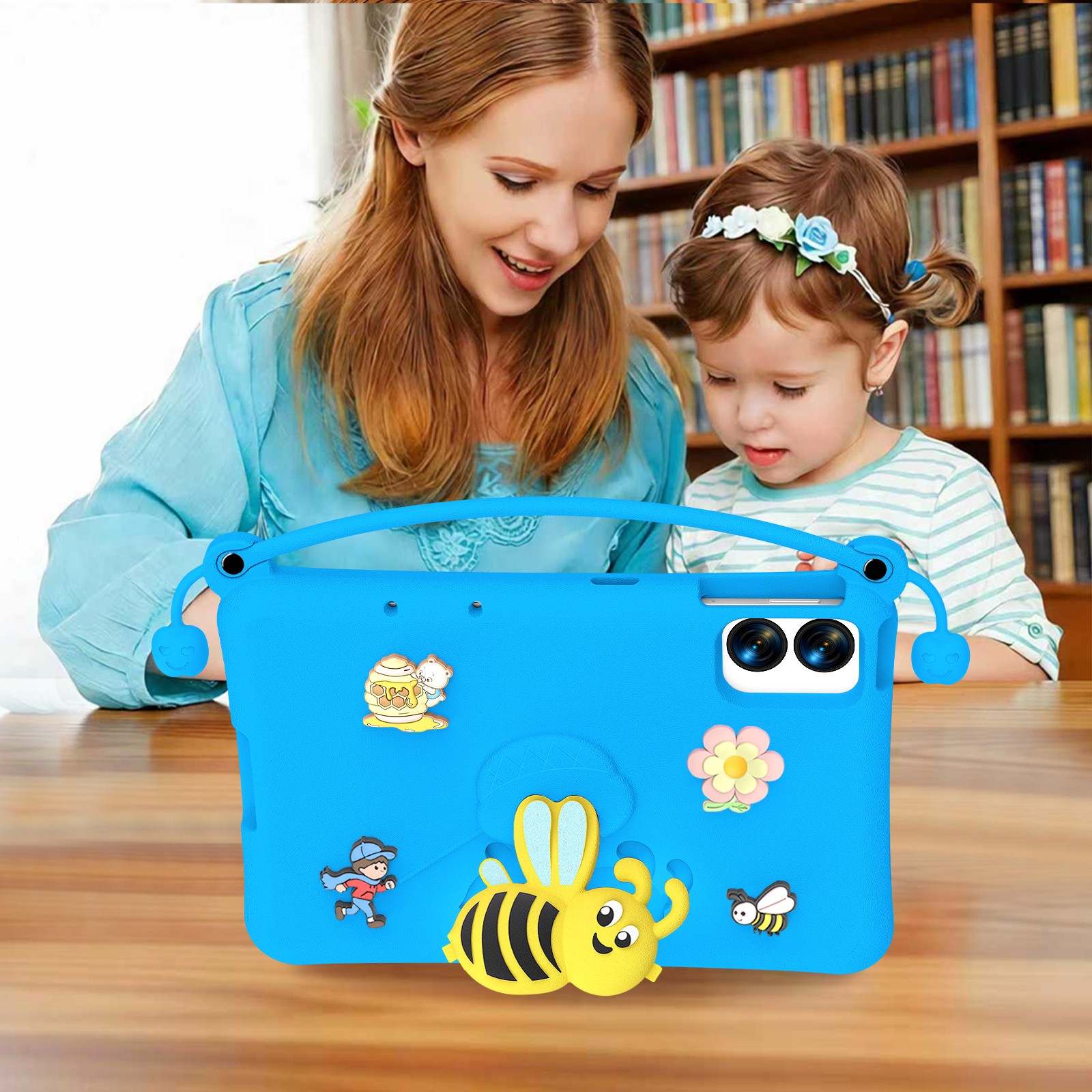 Étui de protection bleu pour tablette Lenovo