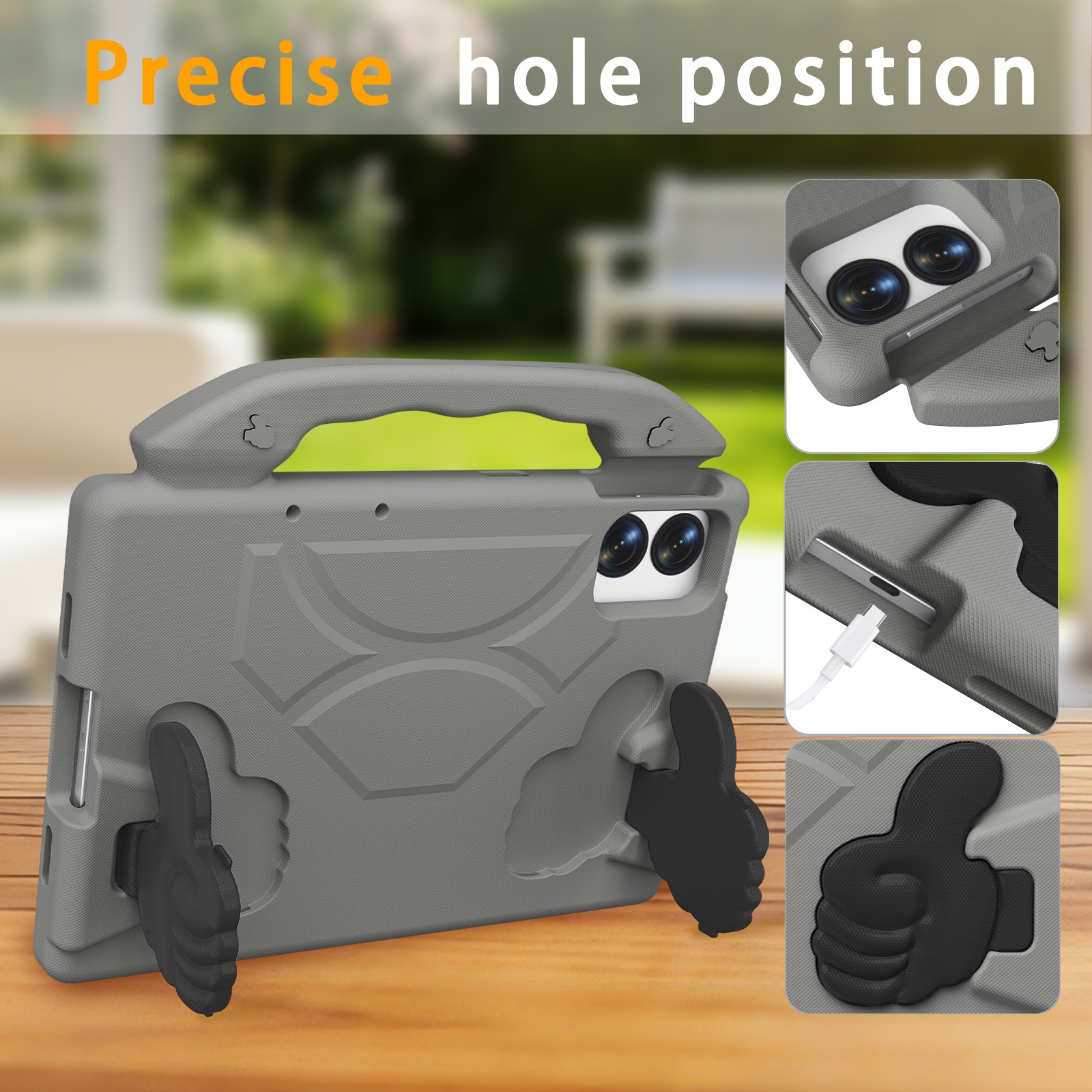 Grey-Honor PAD V9 table case