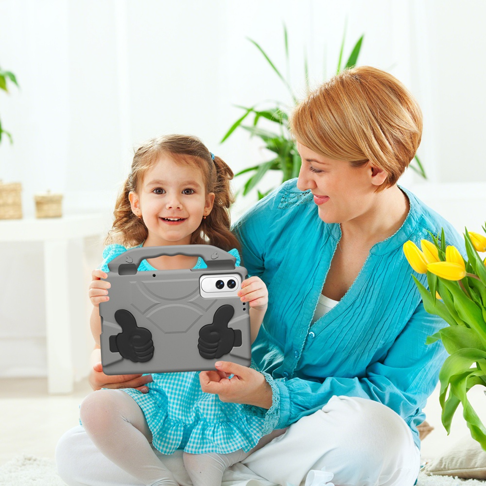 Grey-Tecno Megapad SE 11  Kids Tablet Case