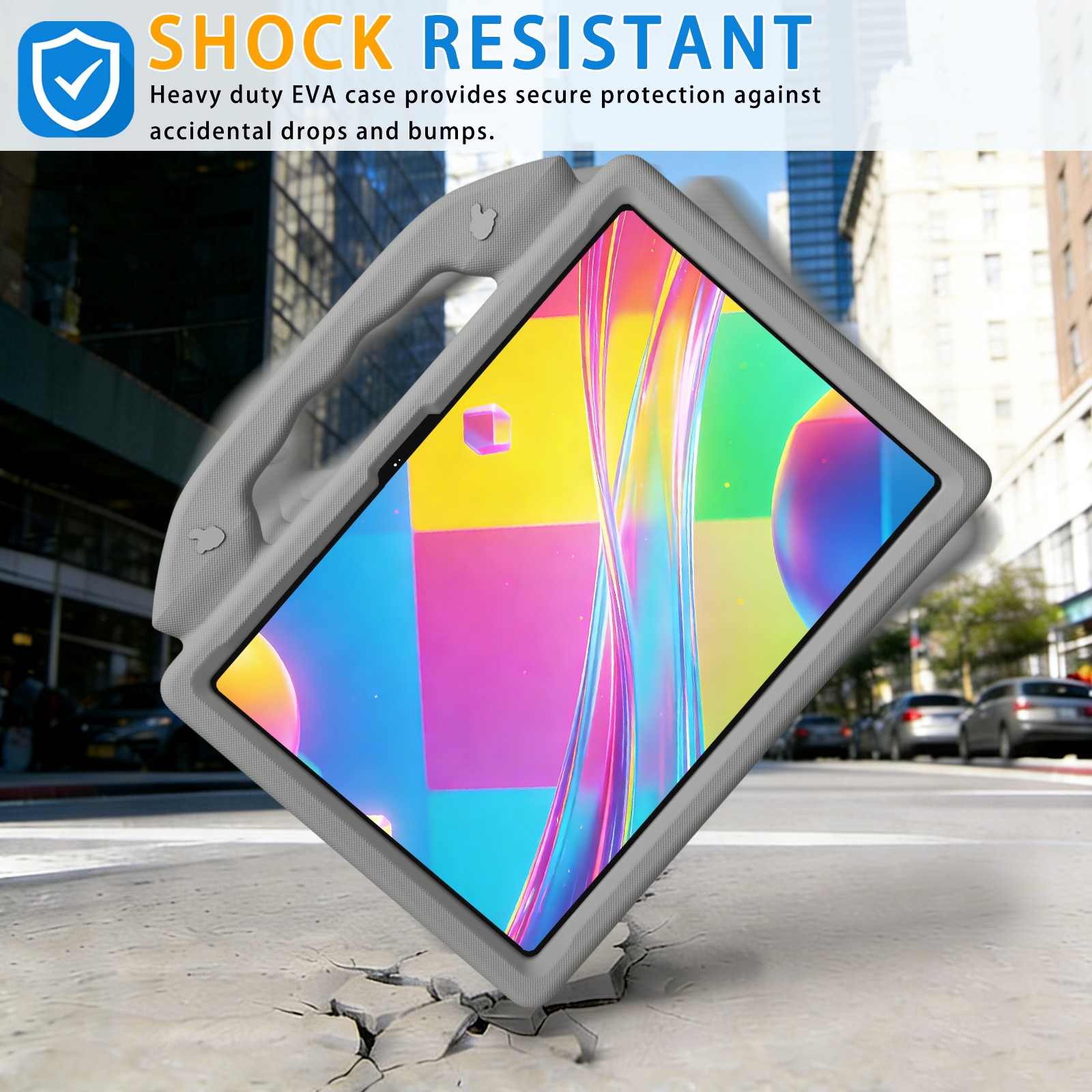 Grey- Xiaomi PAD 7-8 EVA Protective Case