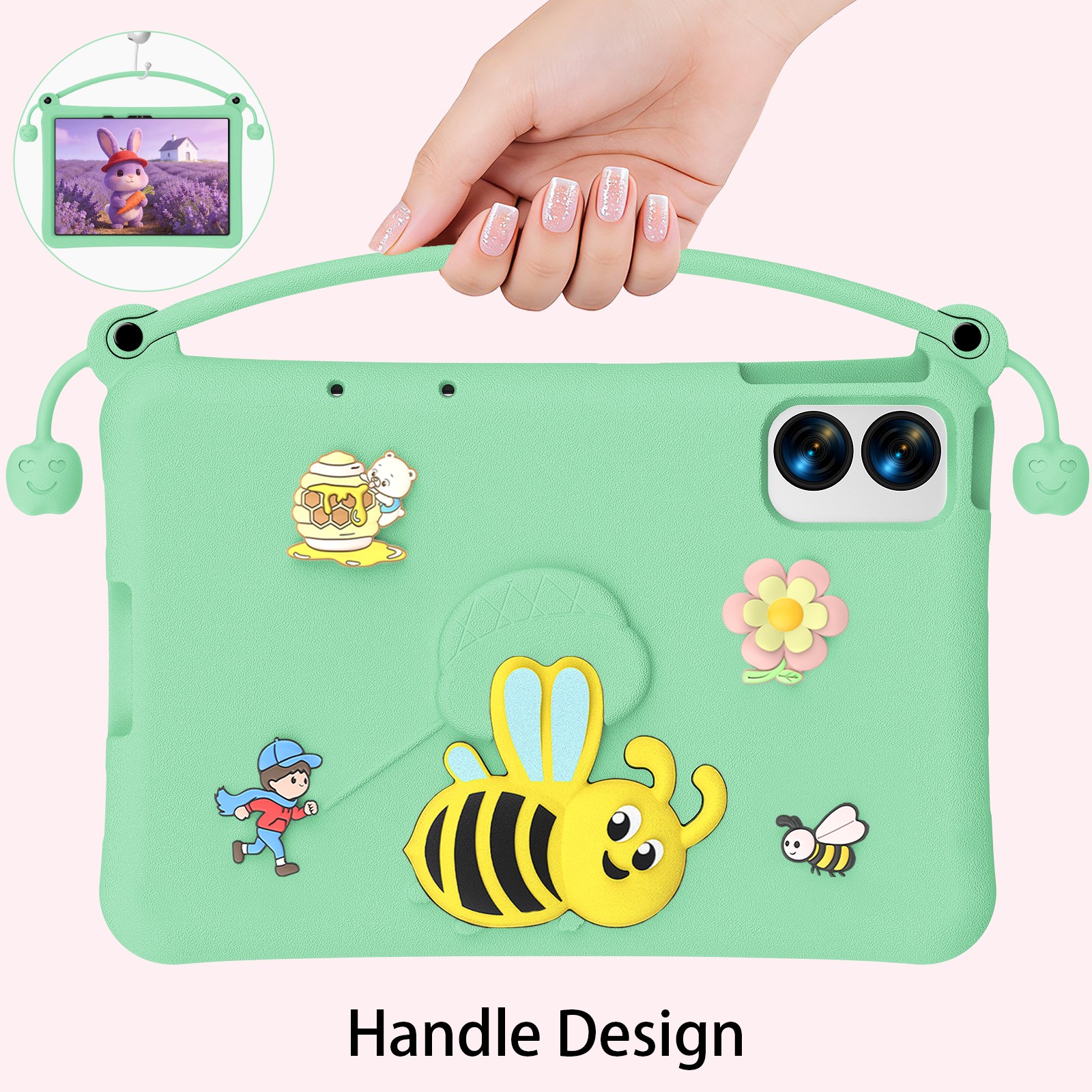 Étui de protection pour tablette Lenovo, motif violet