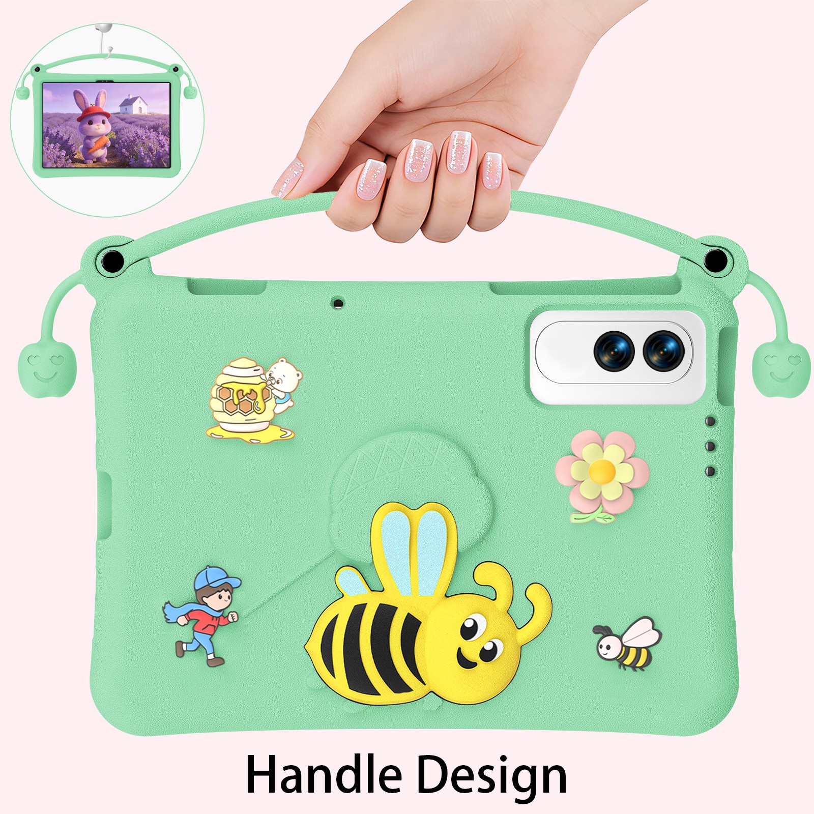 Light Cyan-Tecno Megapad SE 11 Tablet Cover