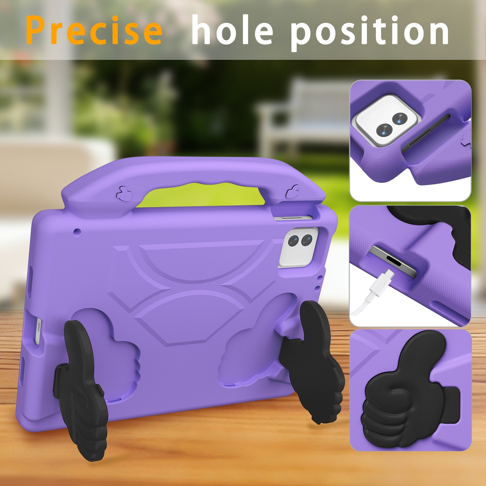 light purple-Xiaomi PAD 7-8 EVA Protective Case