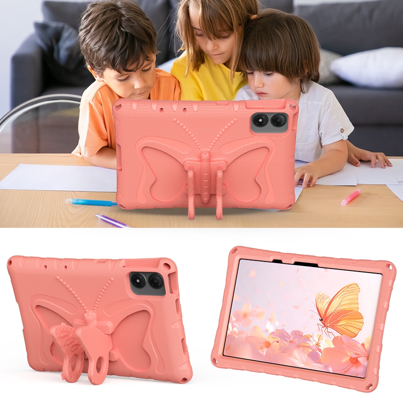 Pink orange-Protective Case for POCO PAD M1