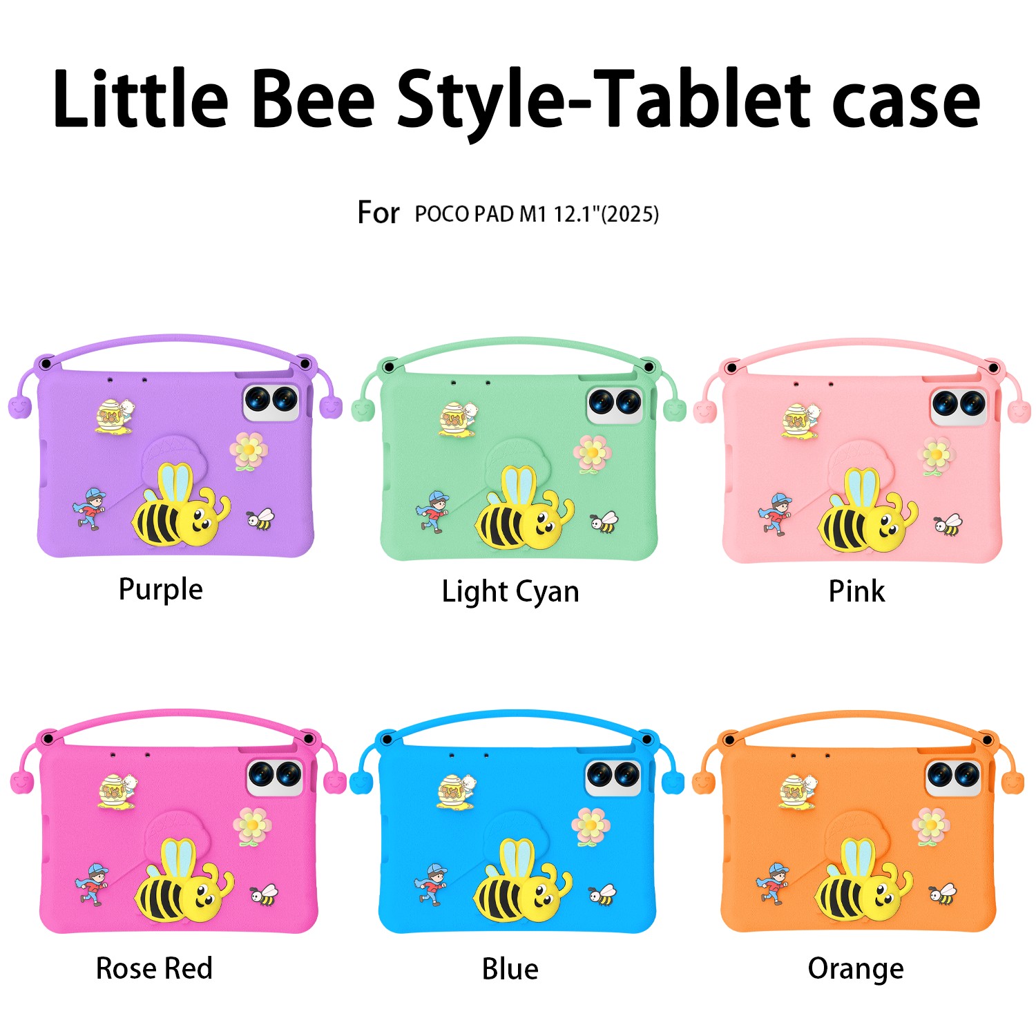 POCO PAD M1 Tablet Cover Colors