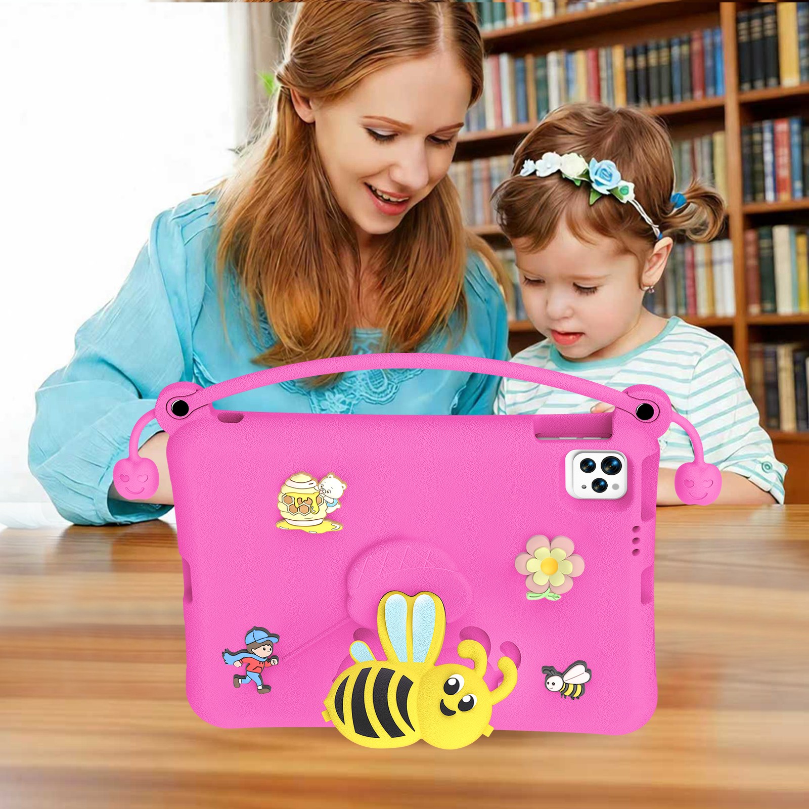 Rose Red-Kids Case for iPad 13-Inch.jpg