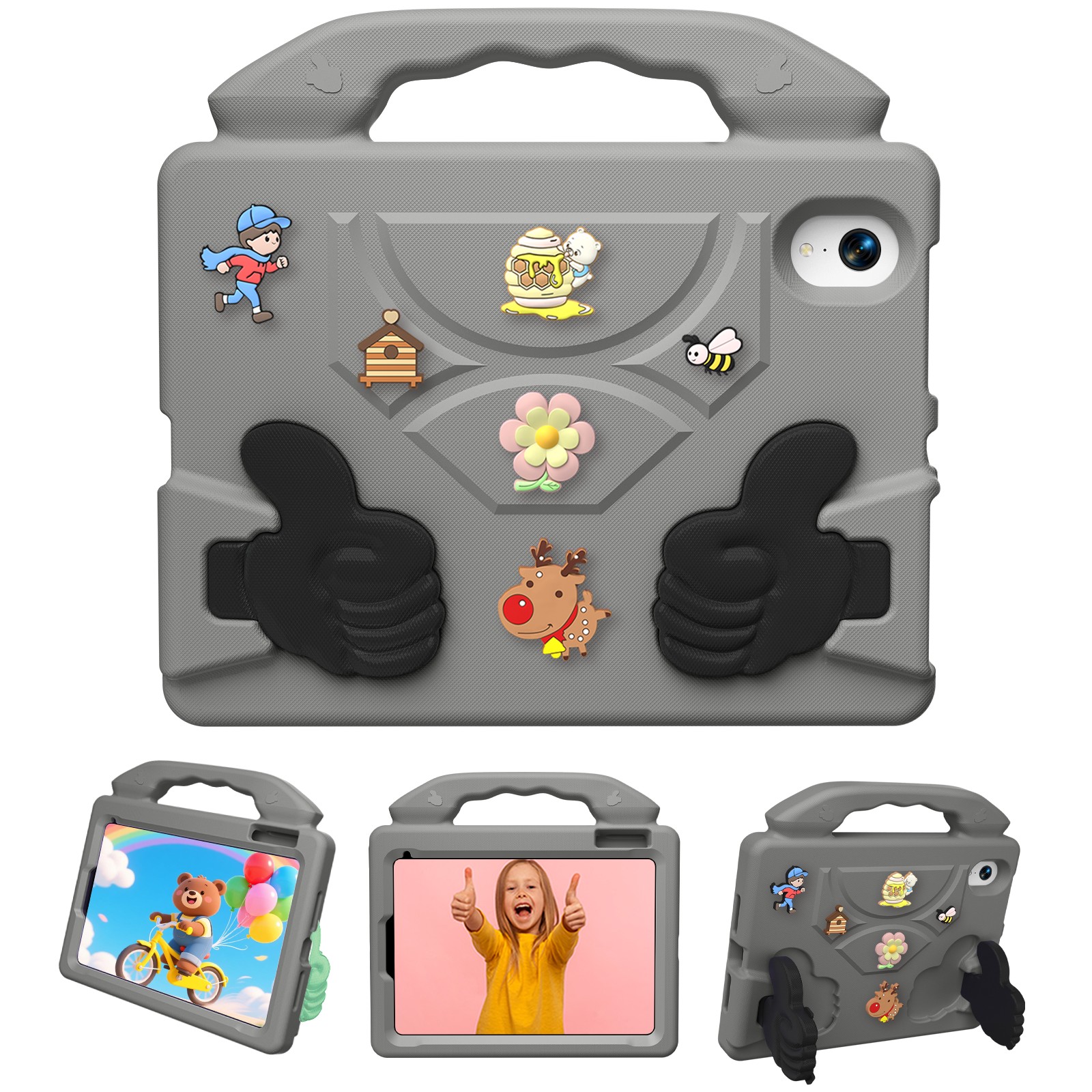 Étuis de protection gris pour tablette Apple Mini 7
