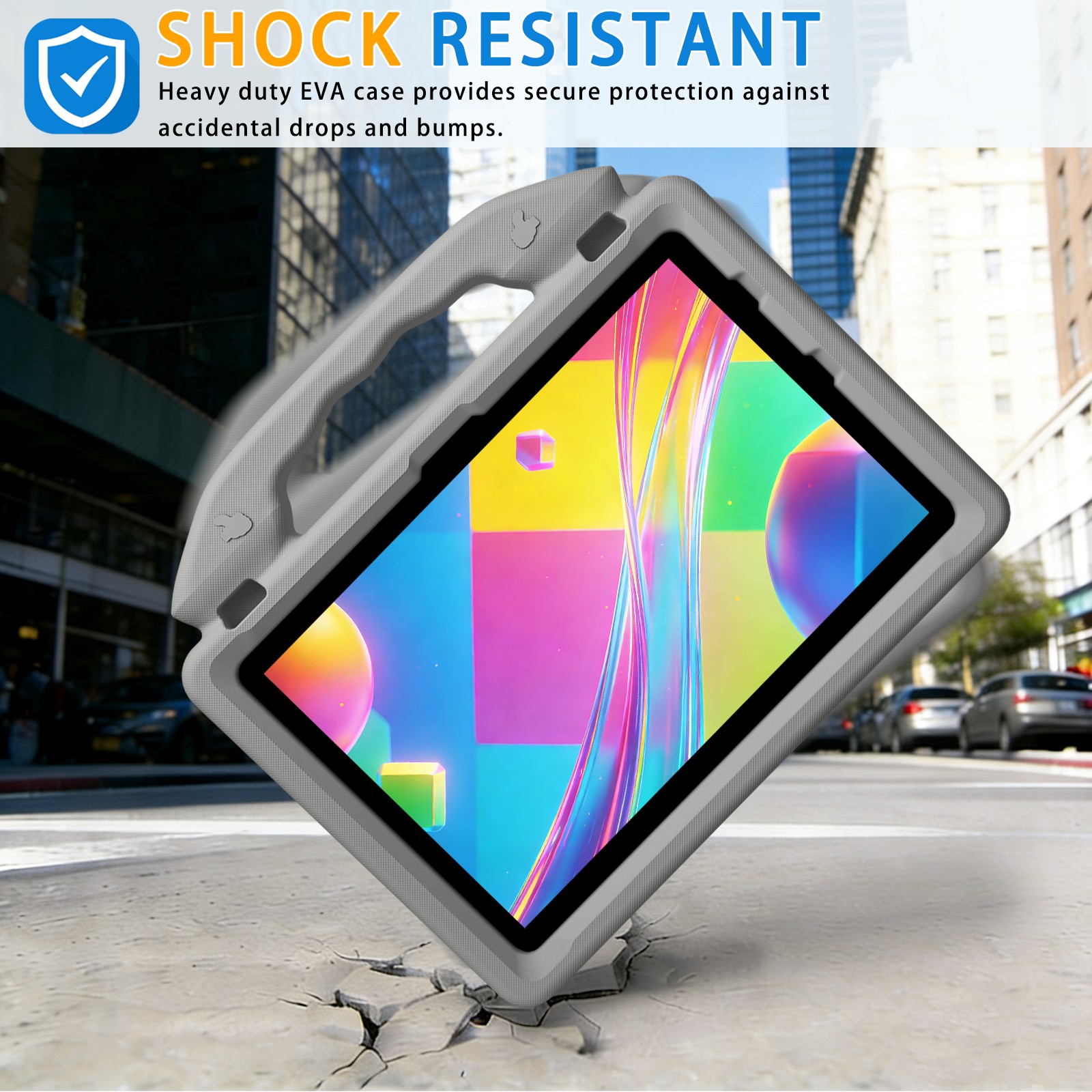 Étui de protection gris pour Kindle Fire HD10
