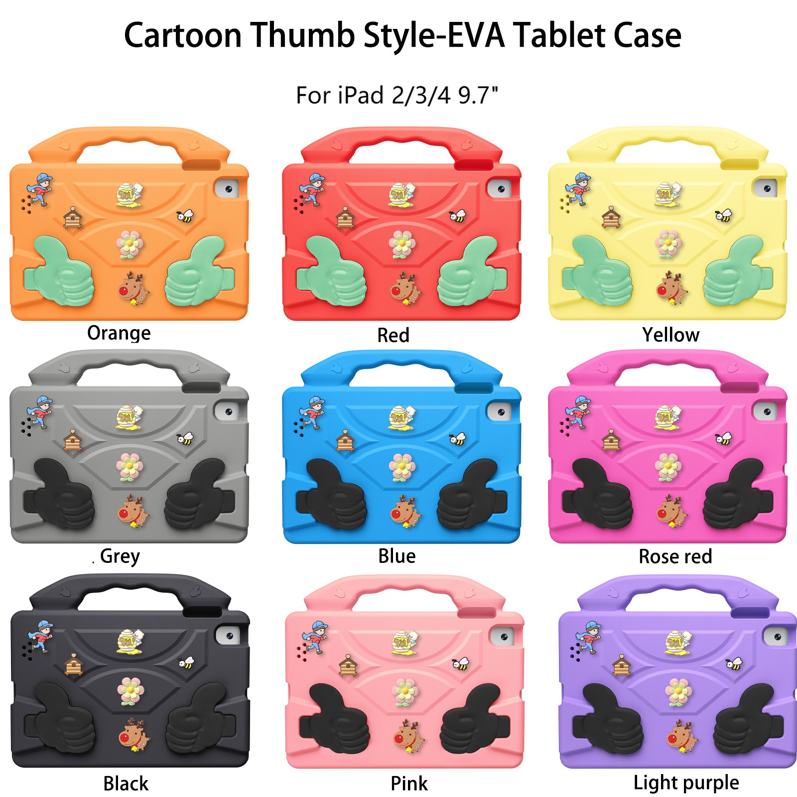 Couleur de la coque pour tablette iPad 3