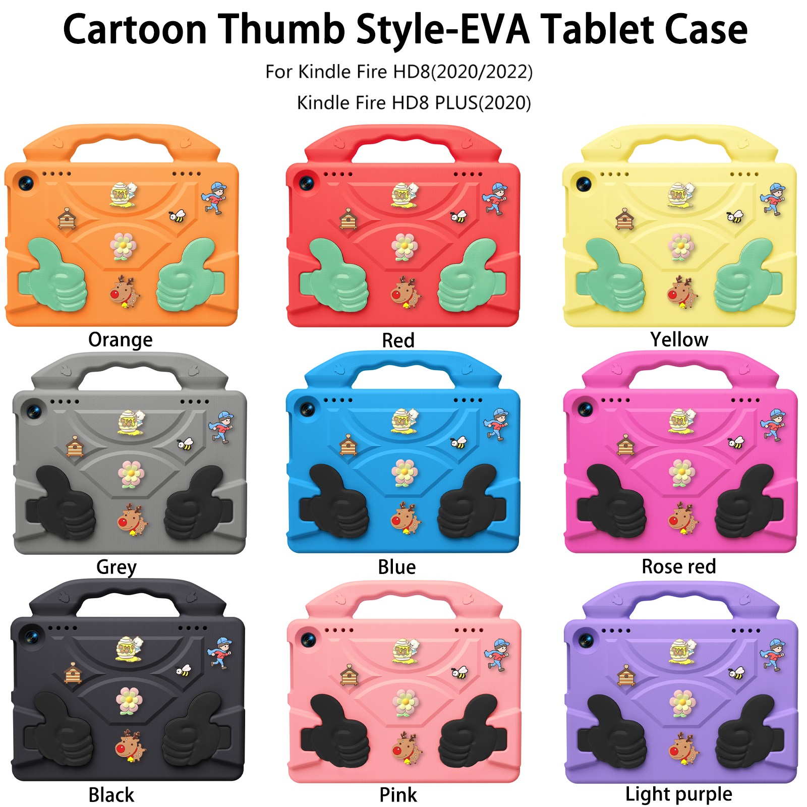 Couleur de l'étui Kindle Fire HD8
