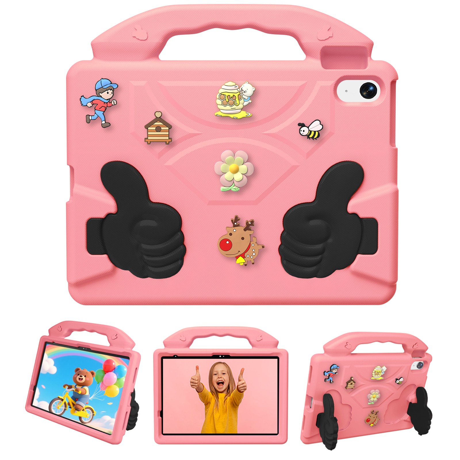 Étui rose pour iPad 11/10e génération