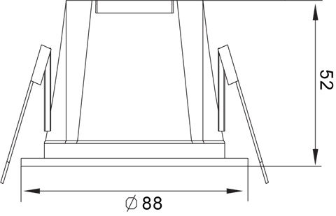 BW-SD307 Line drawing m