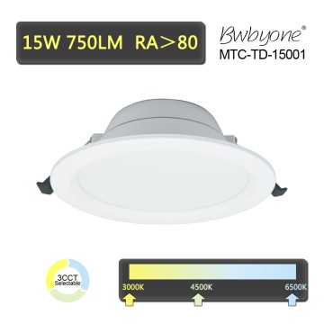 15W 750LM MTC-TD-15001 LED Recessed Mounted Downlight