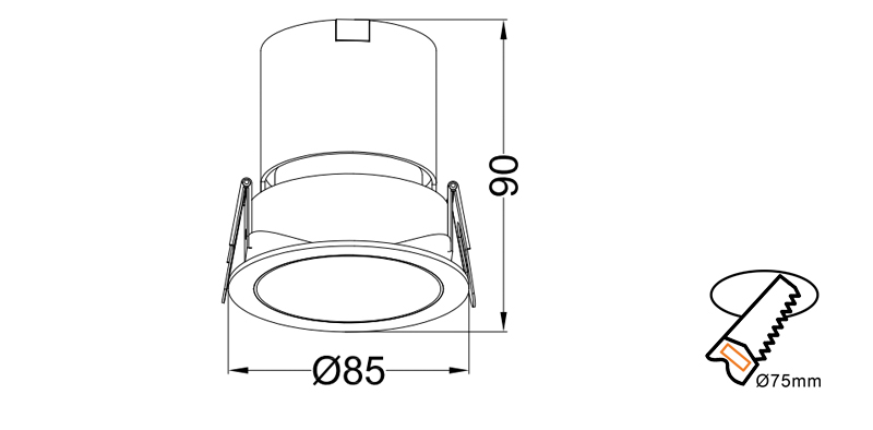 BWJD-A12001 line drawing m