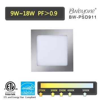 BW-PSD901 LED Recessed Slim Panel light with ETL compliant