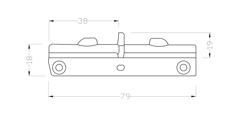 BW-DGA30ST0 line drawing m