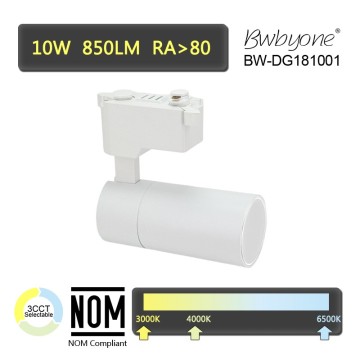 10W 100LM/W BW-DG181001 LED Surface Mounted Track Spot Light