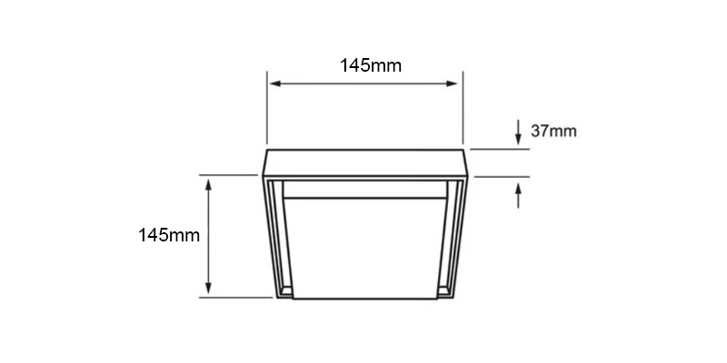 BW-SCLSWP240 line drawing m