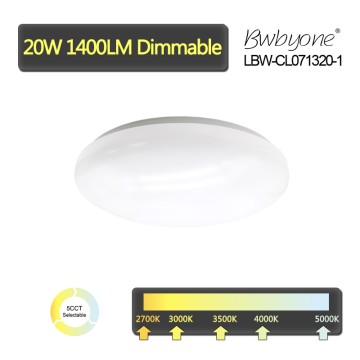 20W 1400LM LBW-CL071320-1 LED Surface Mounted Ceiling Light Mushroom