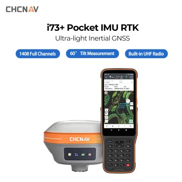 CHCNAV i73+ RTK GNSS with IMU Pocket Solution