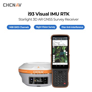 CHCNAV i93 3D IMU RTK & Starlight GNSS Survey Receiver