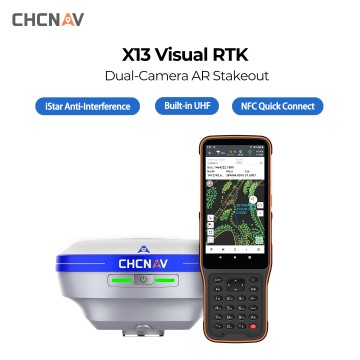 CHCNAV X13 AR GNSS RTK Rover - Ultra-IMU Lightweight Receiver