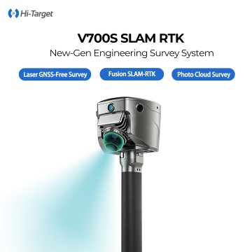 Лазерный сканер Hi-Target V700S/V6, ручной 3D лазерный лидар, SLAM GNSS RTK, инженерный 3D-сканирующий аппарат Hi Target V700S V6