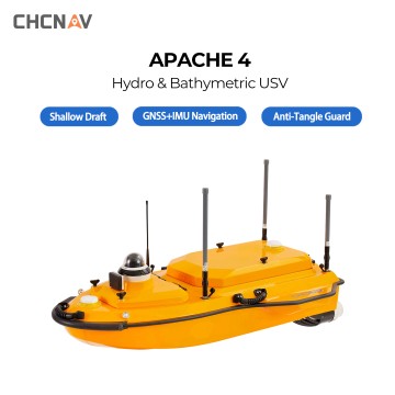 CHCNAV APACHE 4 Shallow-Draft Bathymetric USV & Flow Meter