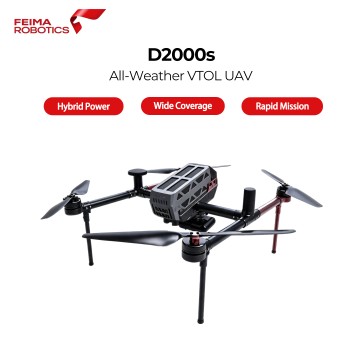 Feima D2000S Multirotor Mapping Drone, Foldable Survey UAV with Modular Payload, RTK & PPK for Aerial Photogrammetry