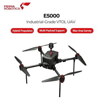Feima E5000 Intelligent Aerial Survey Drone, Foldable Multirotor UAV with LiDAR Obstacle Avoidance & APS-C Camera for Photogrammetry