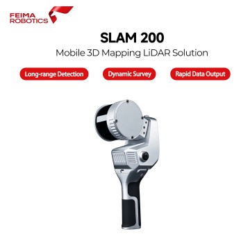 Feima SLAM200 Long Range Handheld SLAM LiDAR Scanner, 300m Large Scene 3D Mapping System