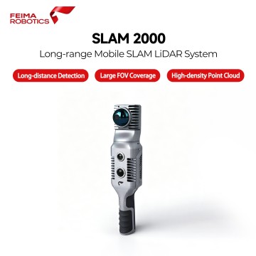 Feima SLAM2000 Handheld LiDAR Scanner, 720° Panoramic Real-Time 3D Mapping System