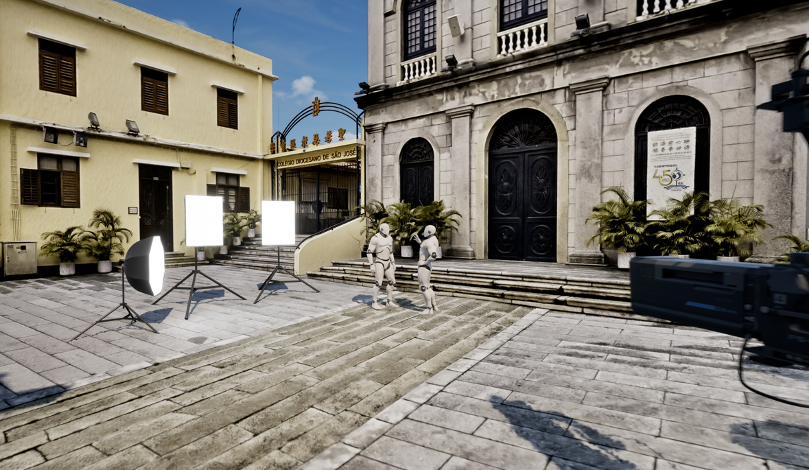 Production virtuelle de films Lixel‑L3AEC