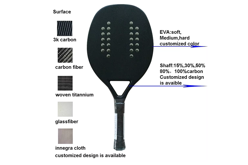 EVA Face Beach Tennis Racket JP04