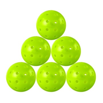 Neon Green 40 High Visibility Durable Pickleball Balls S40