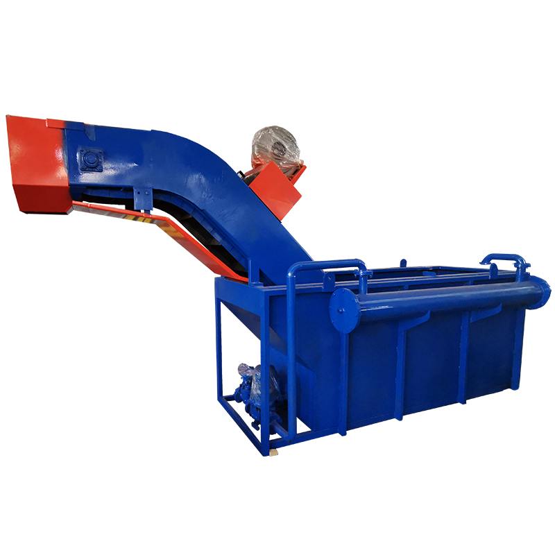 Screw continuous mesh belt carburizing quenching furnace