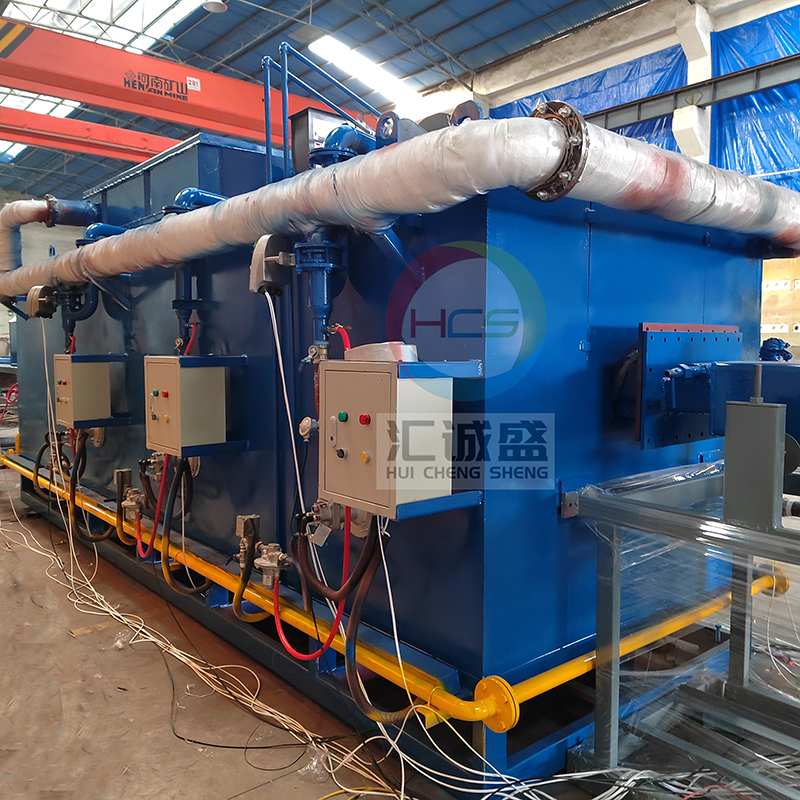 Natural gas heating continuous atmosphere protection bright furnace