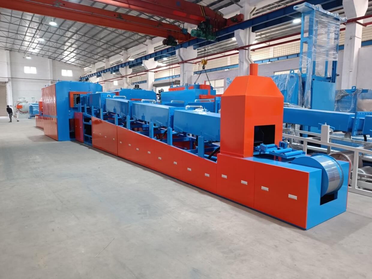 Which workpieces are suitable for continuous heat treatment furnaces?