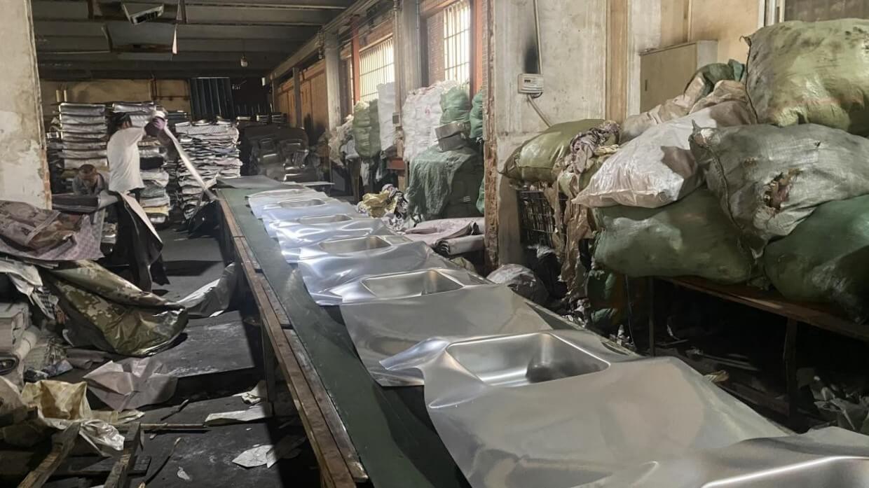 Stainless steel sink annealing heat treatment