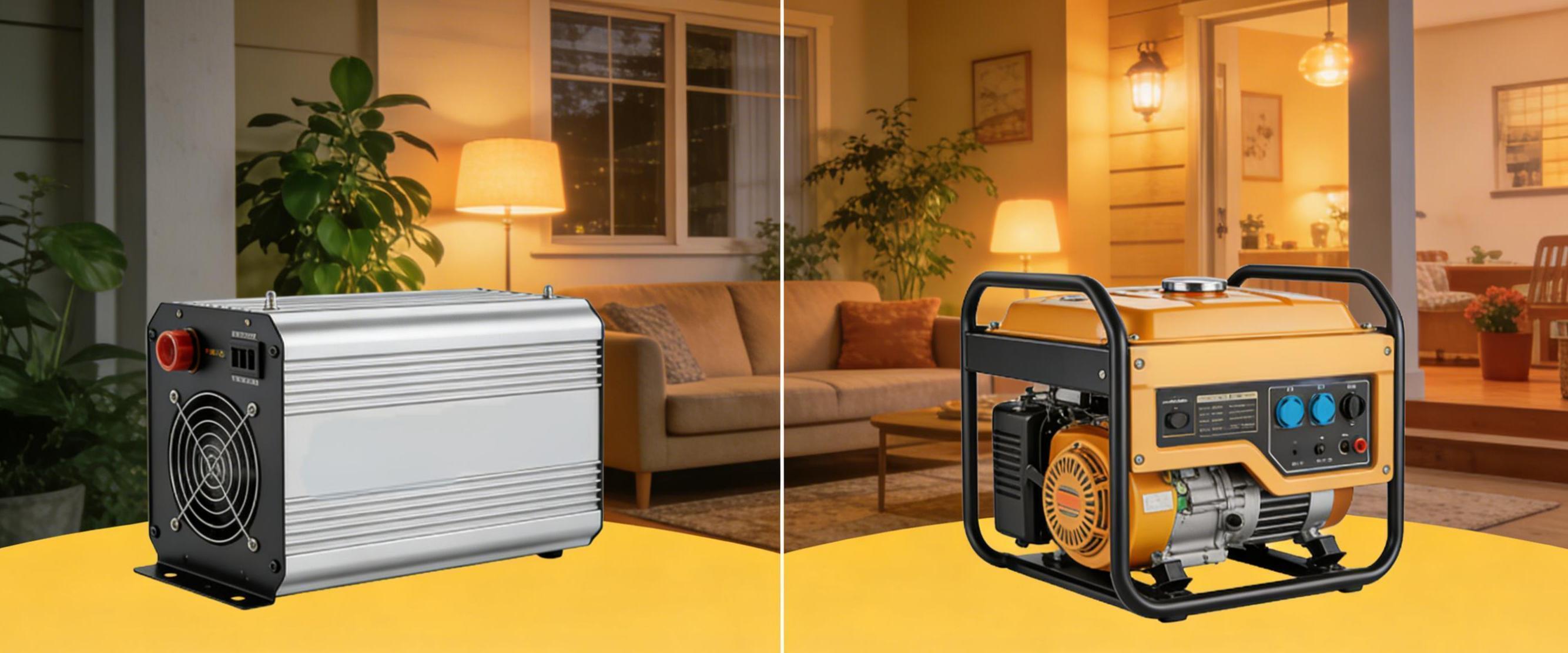 Inverter and Generator：The Key Differences in Backup Power Systems