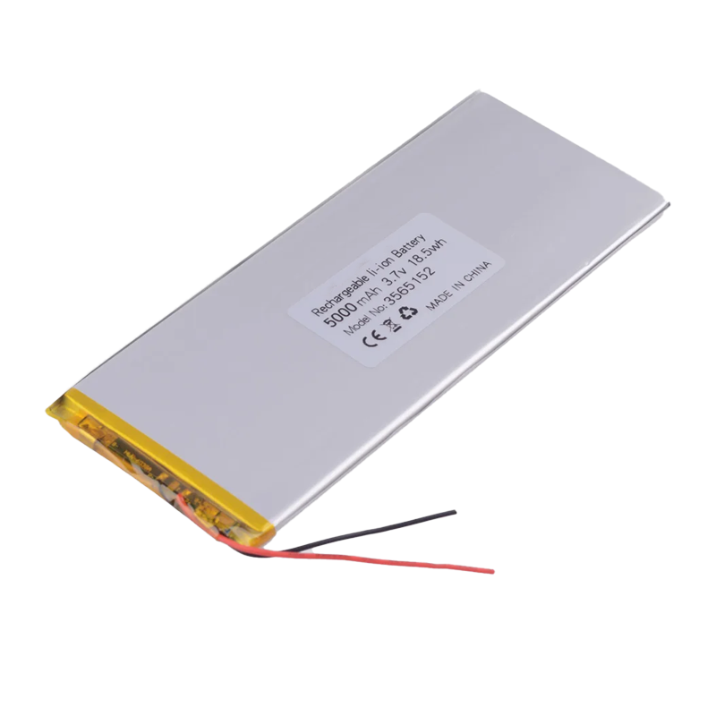 Batterie Li-Po 3.7V 3500mAh LP675568 AKY0627 – Connecteur JST 2 Broches – Protection PCM – Pour Appareils Portables, RC, électronique